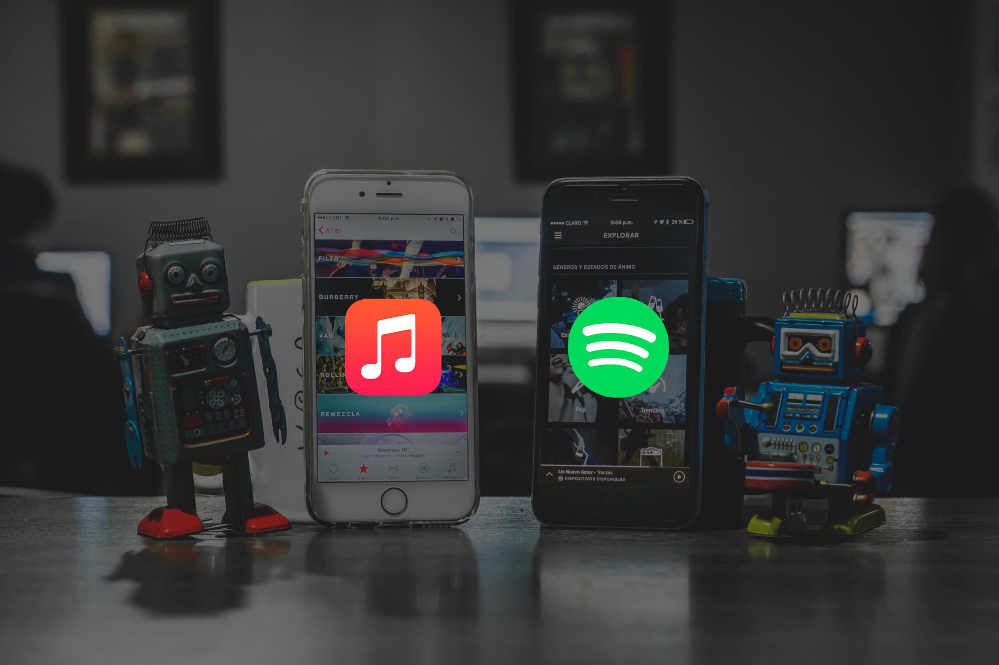 audio quality apple music vs spotify