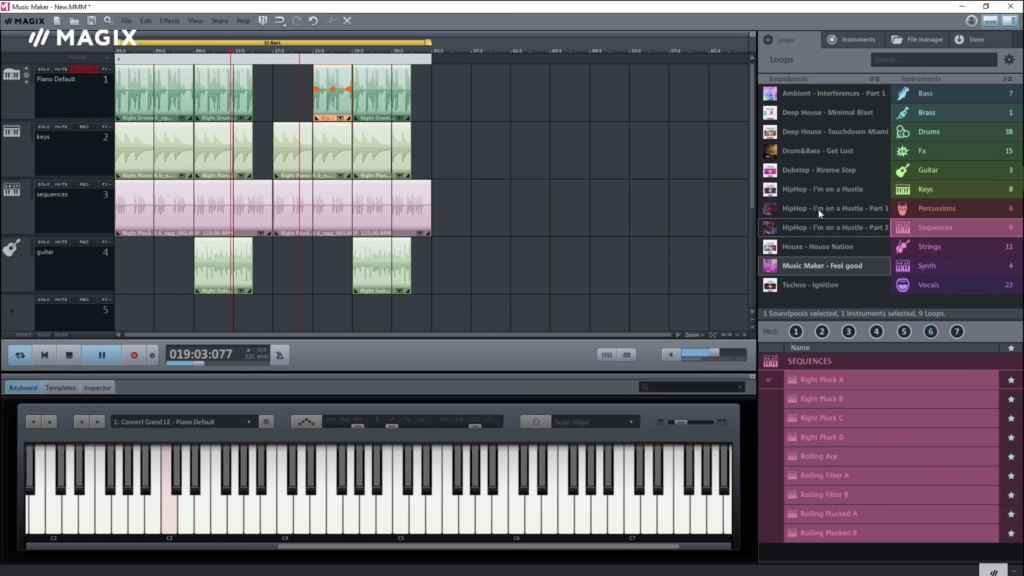 free soundpools effects for magix music maker 16